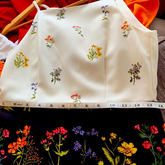 H&M dress Floral . 41.5inch length - Picture 6 of 7